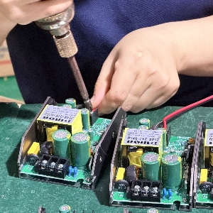 DMON stage lighting fixture assembly production