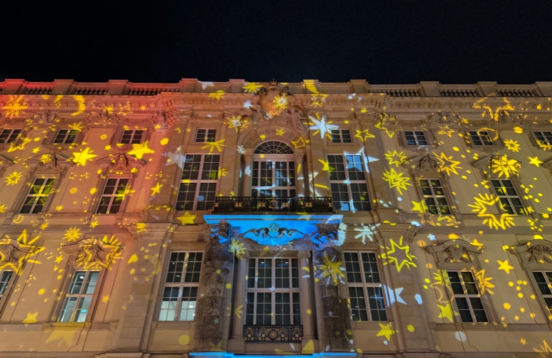 Architectural Gobo Projection