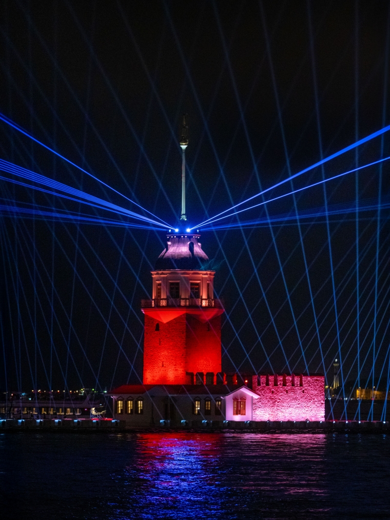 Sky Beam & Landmark Light Shows