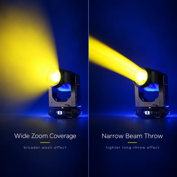 How Much Zoom Range Does a Wash Moving Head Really Need?