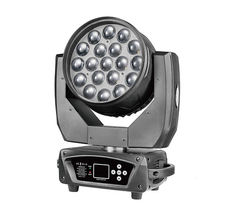 DMON LM1915W 19×15W RGBW Zoom Wash Moving Head Light
