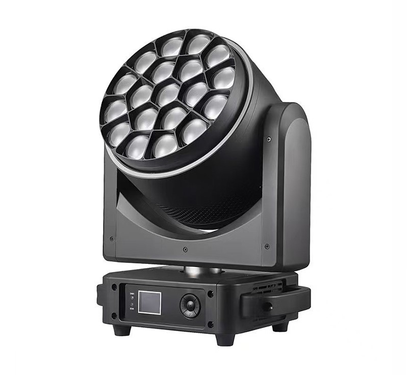 DMON LM1940P 19×40W RGBW Bee-Eye Moving Head Light with LED Ring