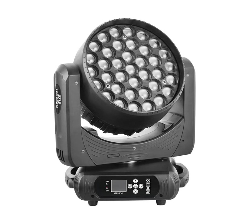 DMON LM3715W 37×15W RGBW Zoom Wash Moving Head Light