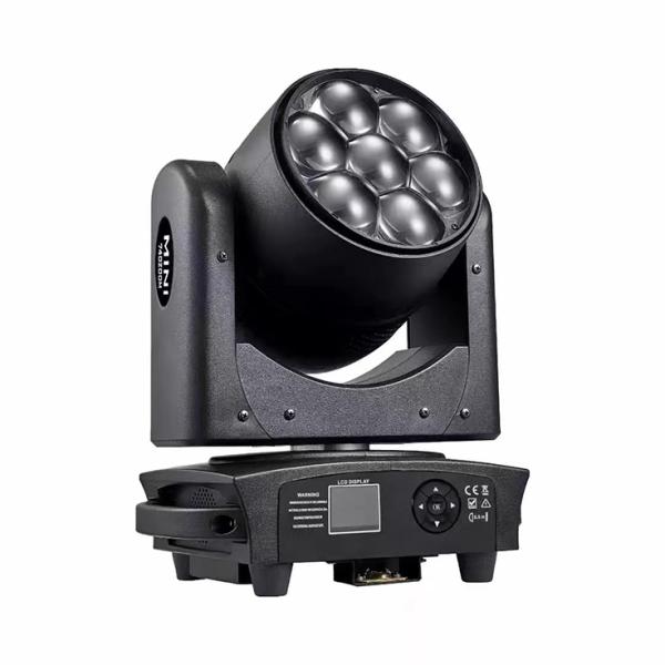 DMON LM740W 7×40W RGBW Mini Beam & Wash Moving Head Light