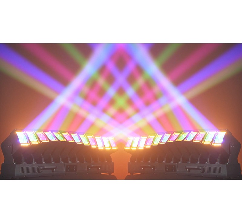 DMON LP1260F Outdoor Waterproof Linear Moving Arm Beam Light (12×60W RGBW)