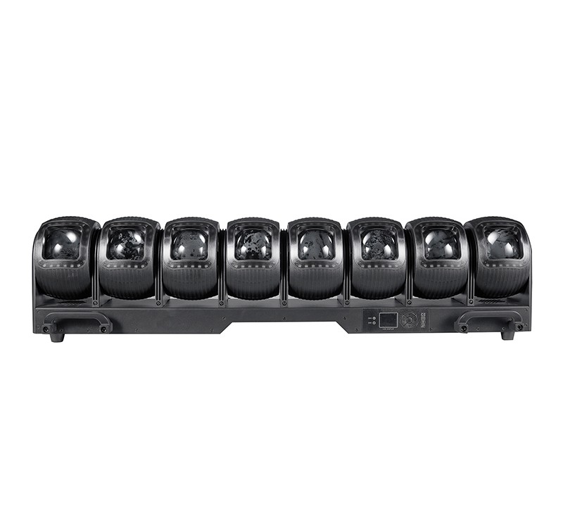 DMON LP880 Multi-Head Infinite Rotation Effect Light (8×80W RGBW)