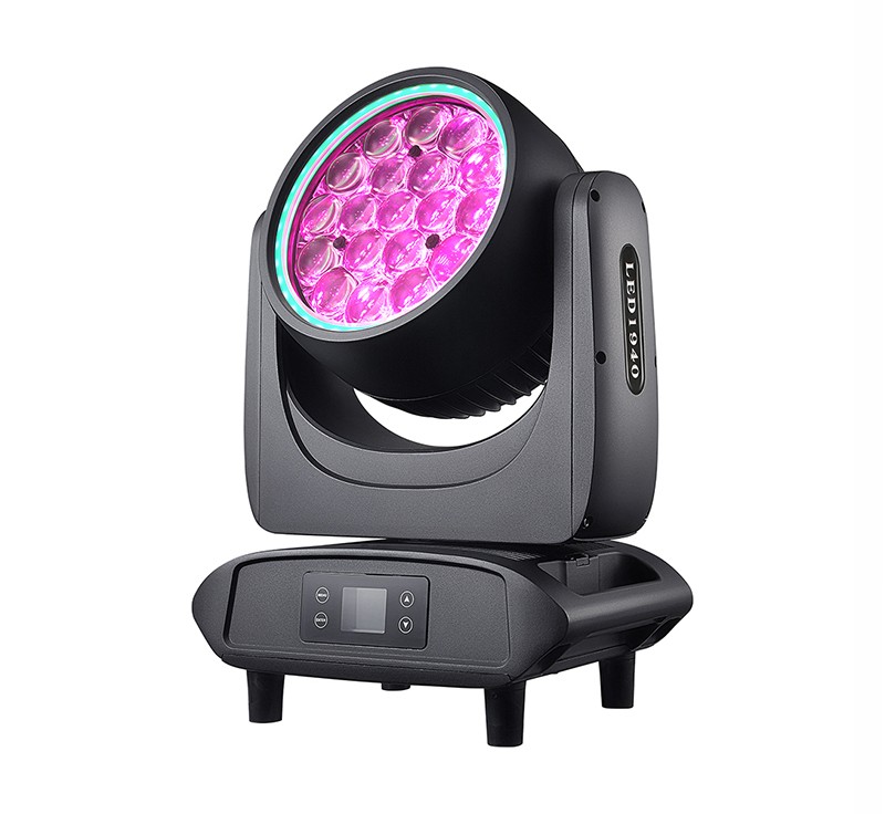 DMON MF1940 Outdoor Mini 19×40W RGBW Waterproof Zoom Wash Moving Head Light