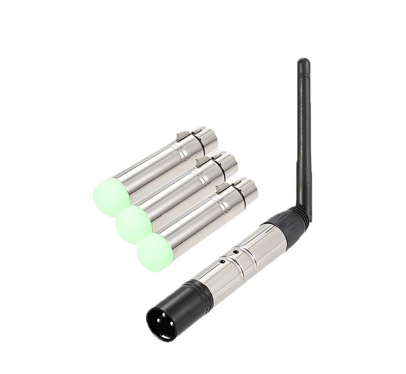 DMON WD10 XLR Wireless DMX512 Transmitter & Receiver