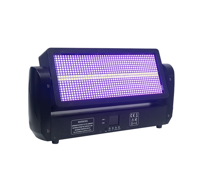 DMON YP960 960-Pixel High-Brightness Moving Head LED Strobe Light (12+12 Segments)